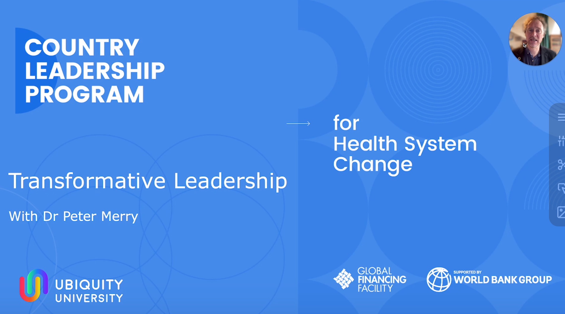 Transformative Leadership Talk Peter Merry